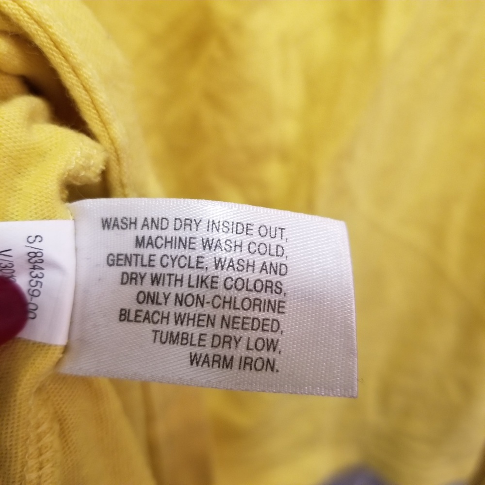Old Navy Yellow Ruffle Tank Top - Picture 4 of 6